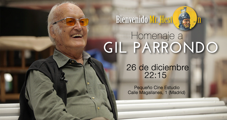 Homenaje a Gil Parrondo, lunes 26 de diciembre
